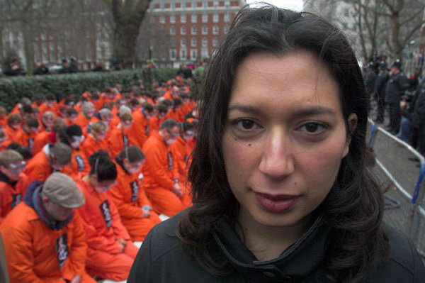 Amnesty 'Close Guantanamo' demo, US Embassy, London &copy; Peter Marshall, 2007