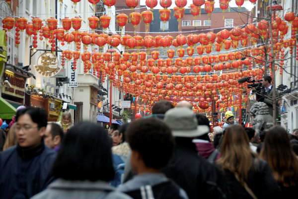 Chinese New Year, London &copy; 2007, Peter Marshall