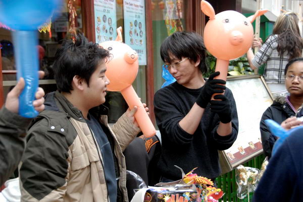 Chinese New Year, Soho &copy; 2007, Peter Marshall