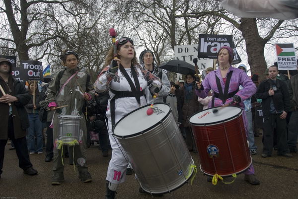 Stop Trident, Troops out of Iraq &copy; 2007, Peter Marshall