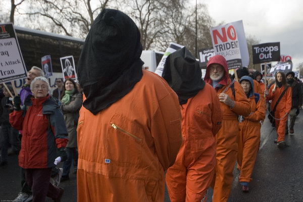 Stop Trident, Troops out of Iraq &copy; 2007, Peter Marshall