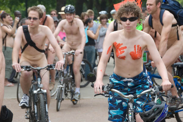 World Naked Bike Ride, London &copy; 2007, Peter Marshall
